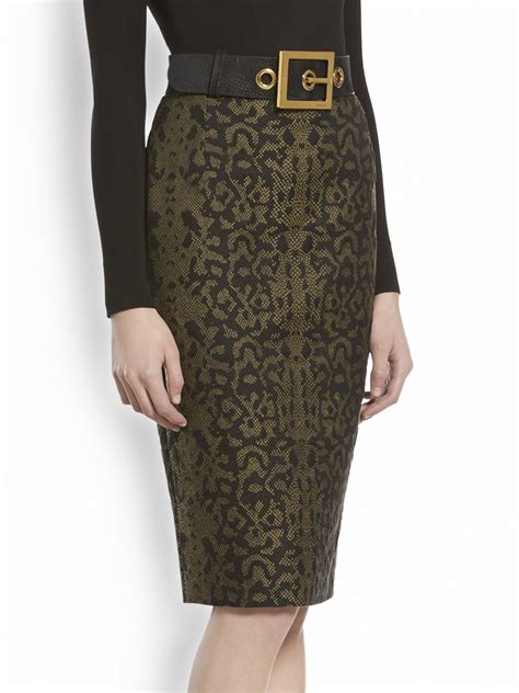 gucci pencil skirt|Gucci sequin skirt.